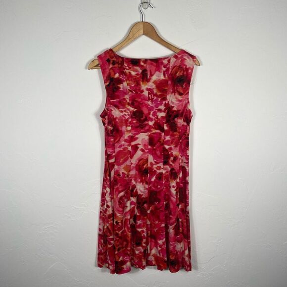 Connected Apparel Pink Floral Dress - Picture 4 of 4